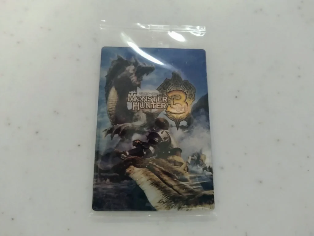MH3のパッケージアートカード